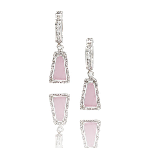 LENNY EARRINGS PINK