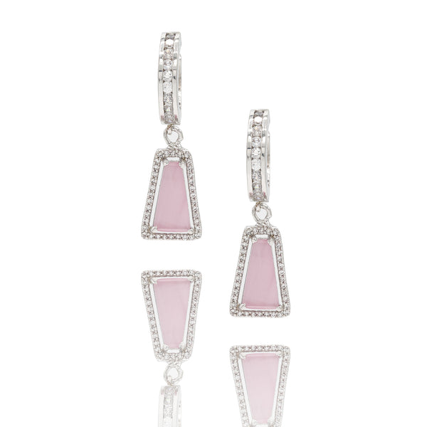 LENNY EARRINGS PINK